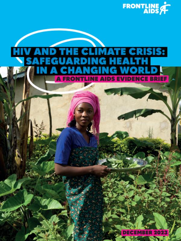 Frontline AIDS Climate HIV cover