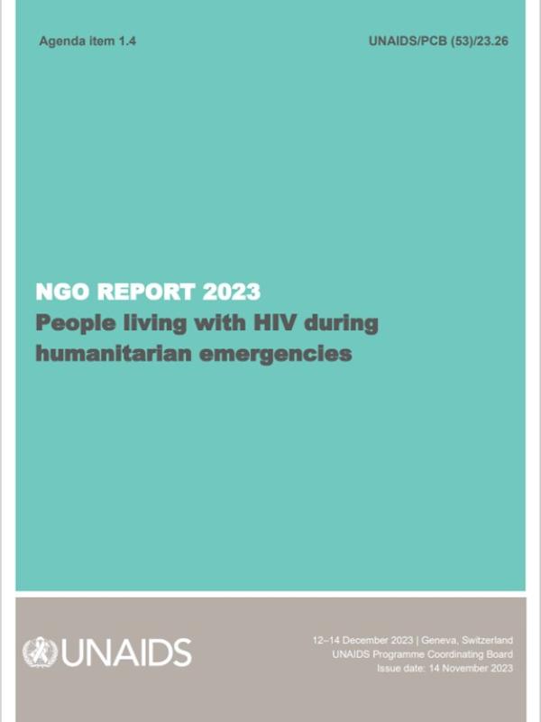 NGO Report 2023 Cover