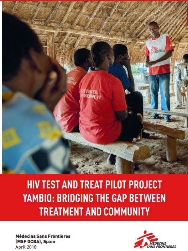 MSF Yambio project Brochure
